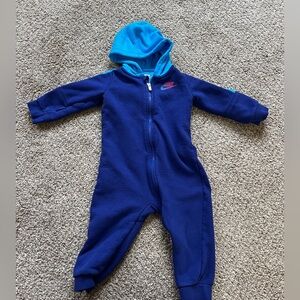 Nike boys girls unisex royal blue romper coveralls 24 months B1G1 50% off